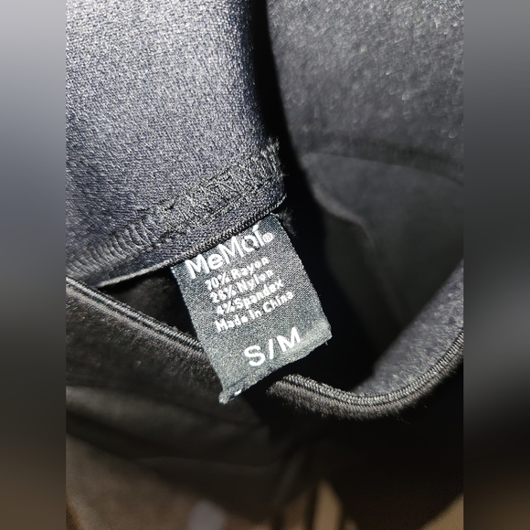 MeMoi Leggings W Leather Patches - Picture 7 of 9